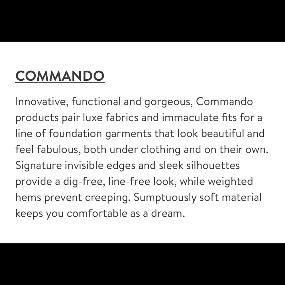 NWT Commando Faux Leather Bike Shorts - Picture 5 of 8